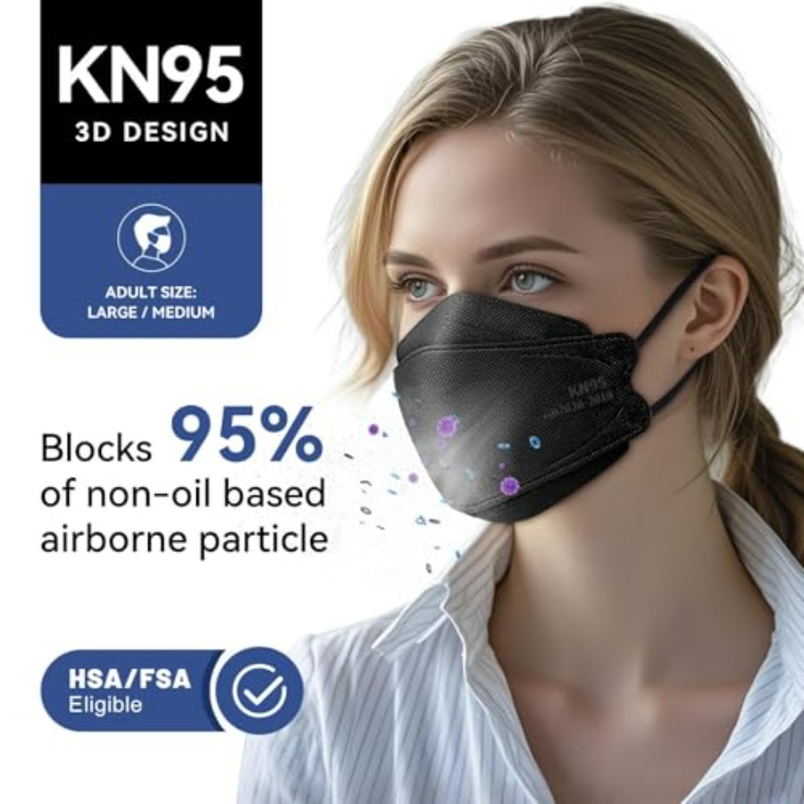 KN95 Face Mask Disposable Adul - Kn95 Respirator Mask review and price