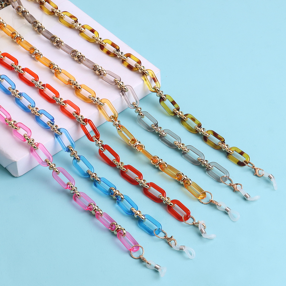 Colorful Transparent Link Acry - Mask Chain Holder review and price