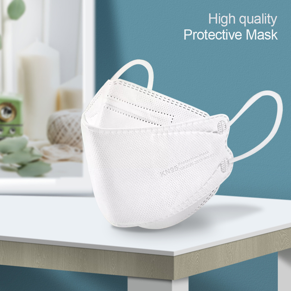 10-200pcs fpp2 fish mask kn95  - Disposable Surgical Mask review and price