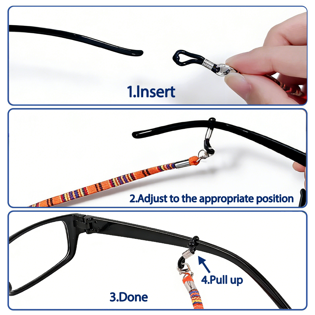 Eye Glasses String Holder Stra - Mask Lanyard Adjustable review and price