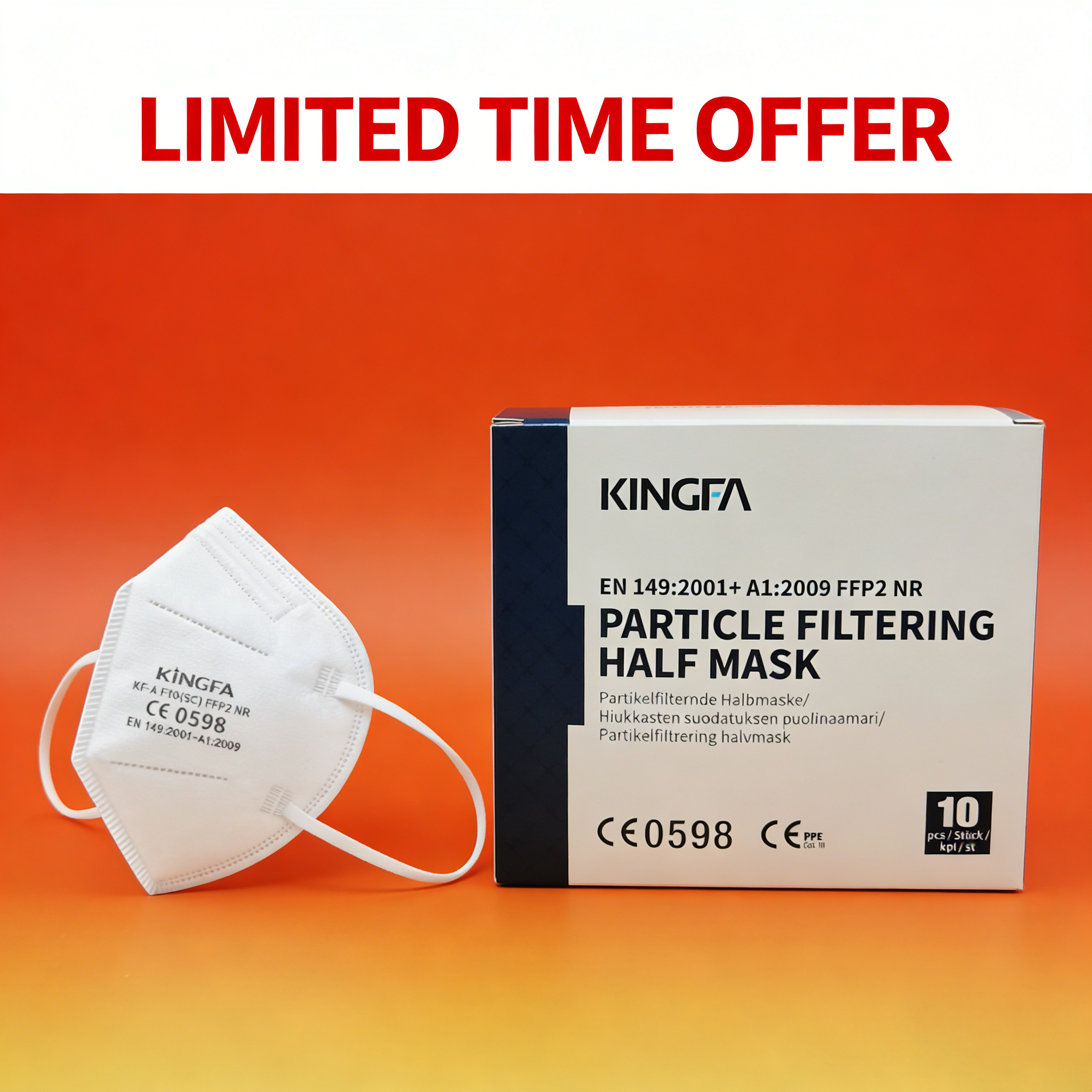 10-100Pcs 5Layer FFP2 Face Mas - Disposable Surgical Mask review and price