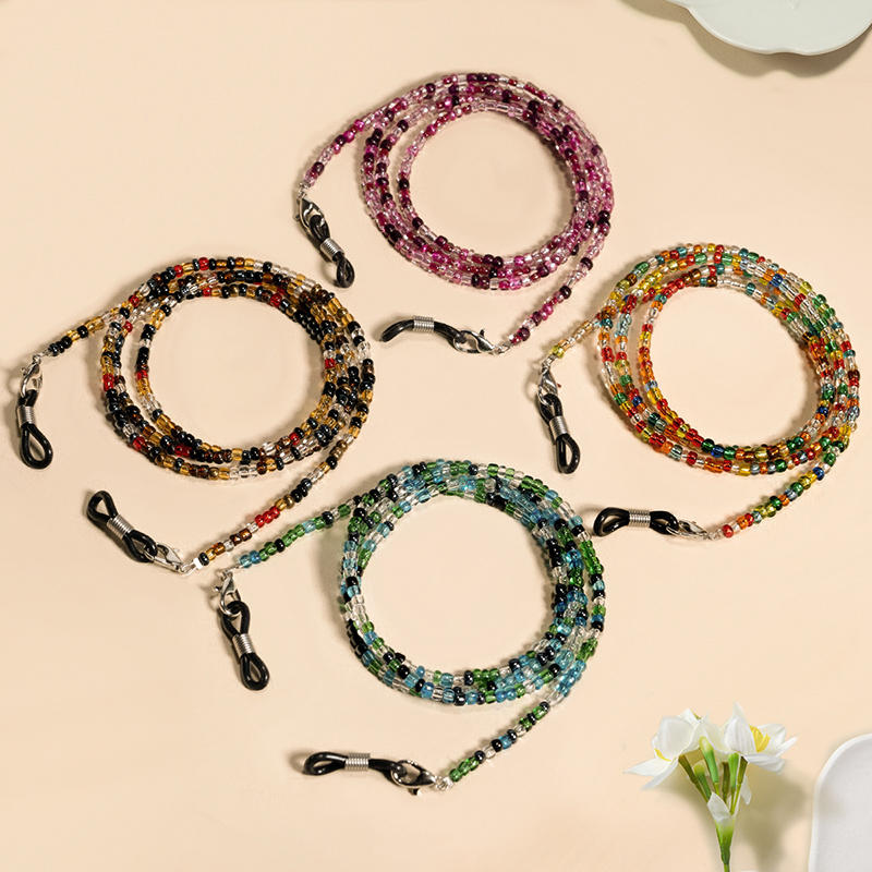 Crystal Glasses Chain For Wome - Mask Chain Holder review and price