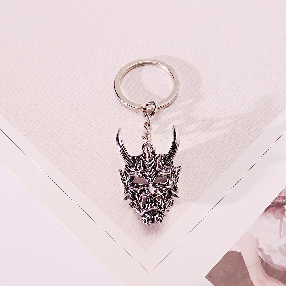 1 piece samurai keychain Japan - Mask Chain Holder review and price
