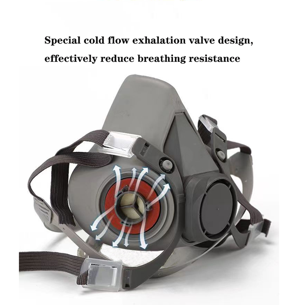 6200 Chemical Half Face Dustpr - Dust Mask Construction review and price