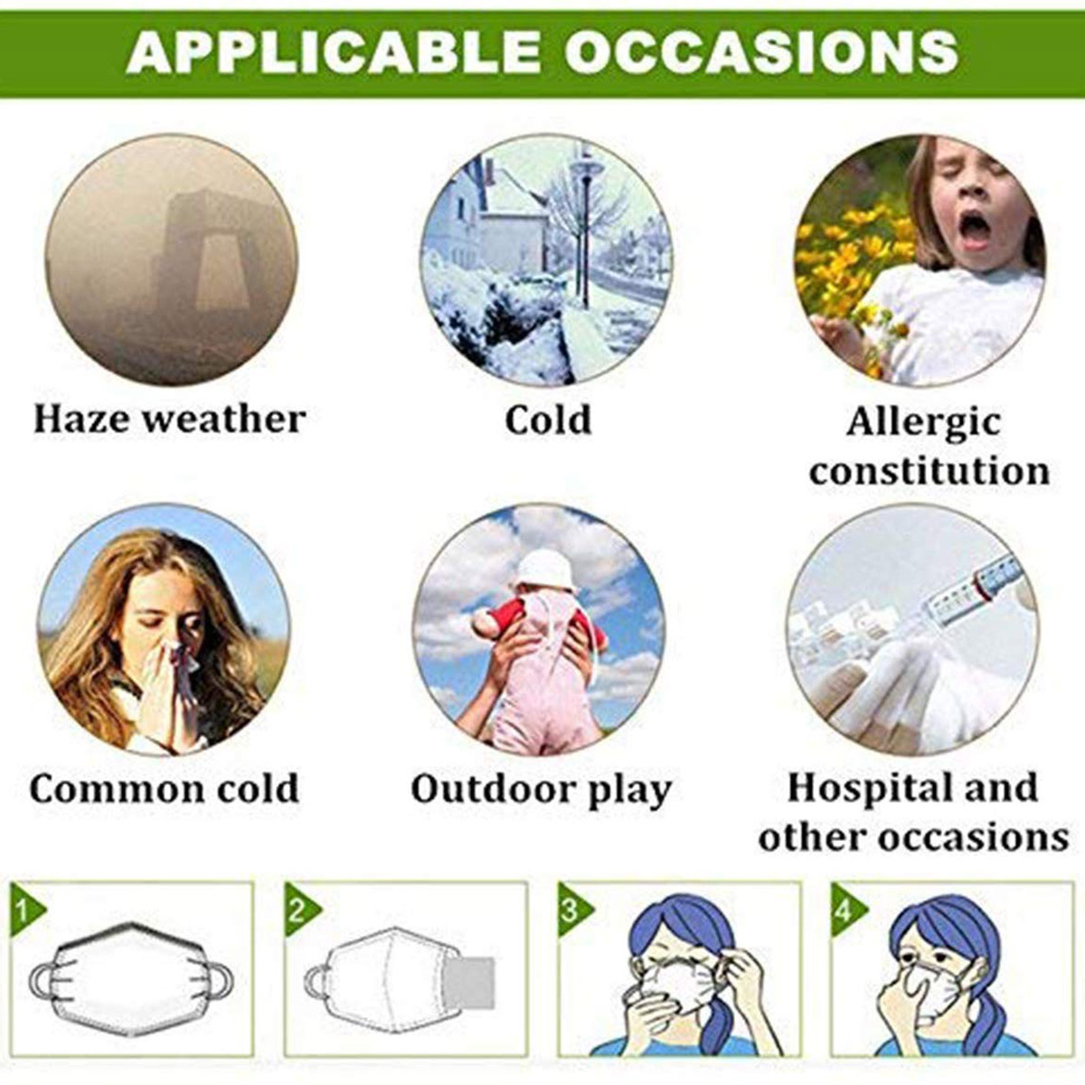 20pcs Fine Denier Face Mask Fi - Pm2.5 Filter Insert review and price