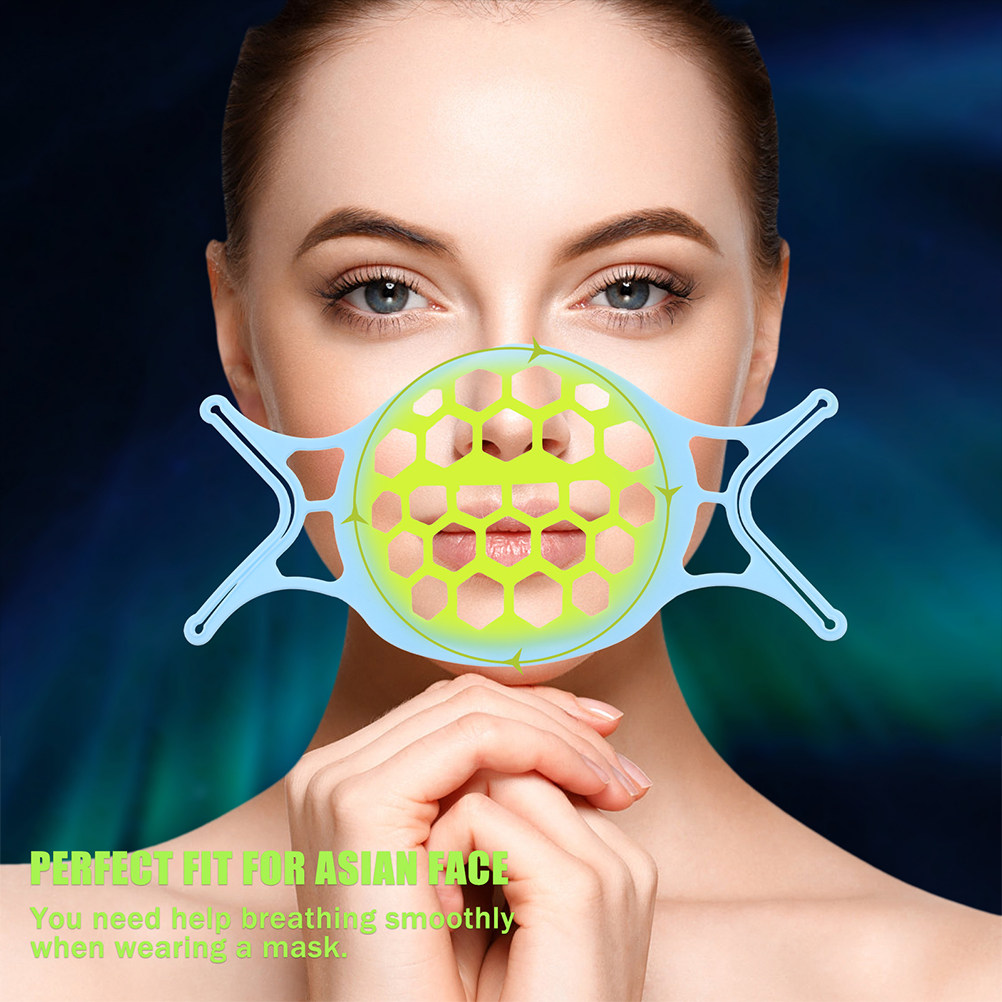 4Pcs Soft Flexible Silicone Ma - Silicone Mask Bracket review and price
