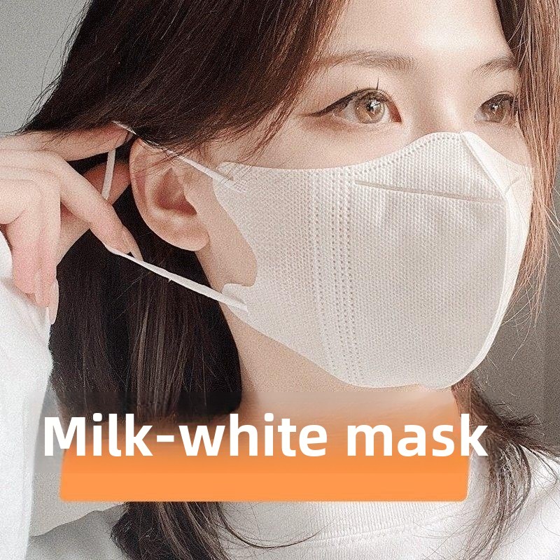 Milk White Breathable Thin Ste - Disposable Surgical Mask review and price