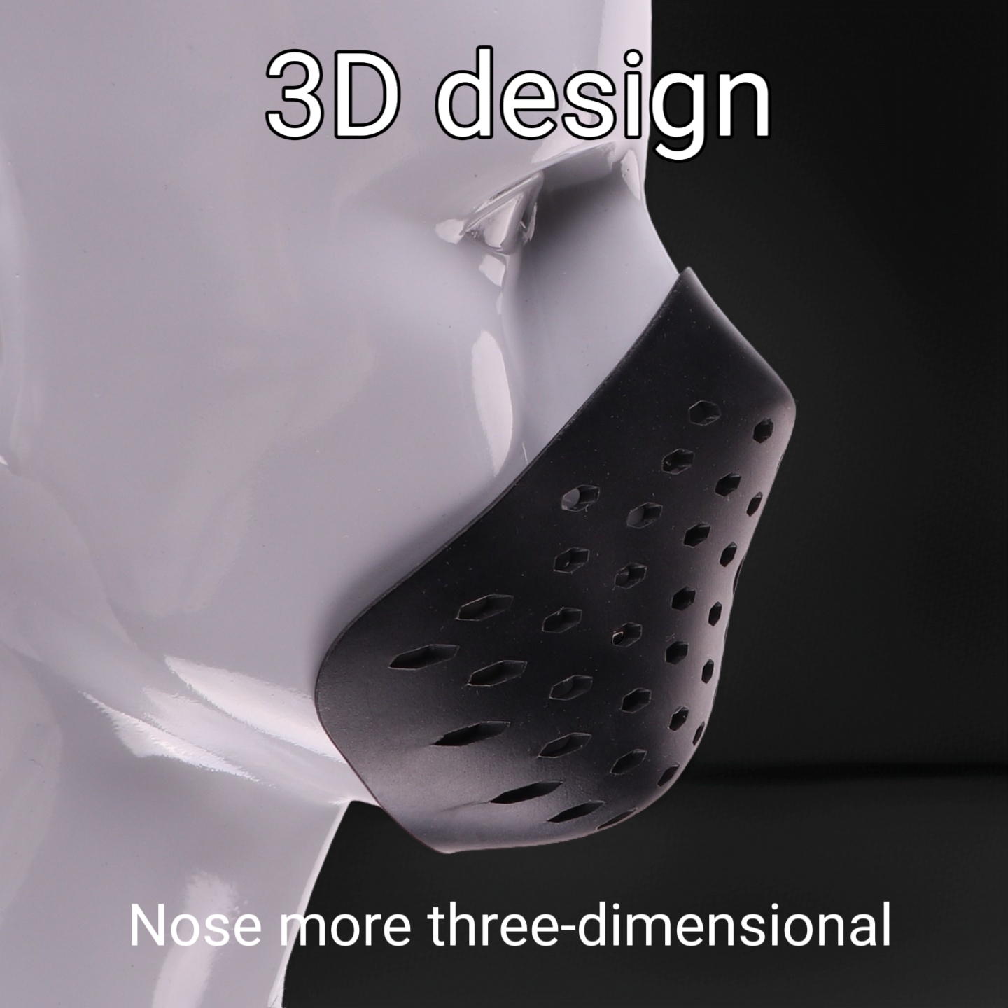 3D Halfface Bracket Silicone M - Silicone Mask Bracket review and price