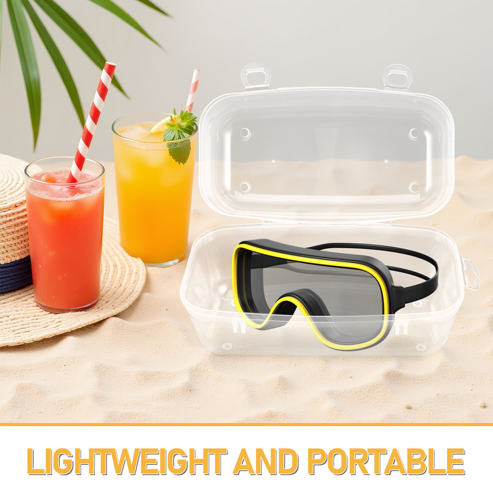 Diving Masks Case Portable Cle - Mask Case Hard Shell review and price